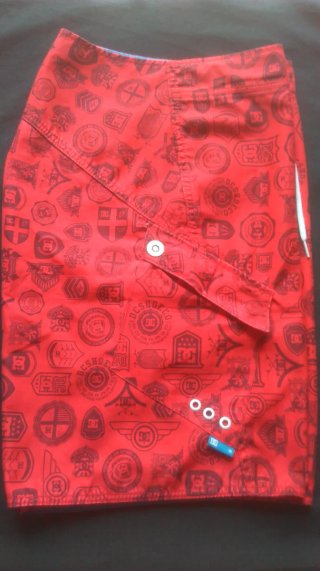Bañador DC Shoes Rojo Estampado