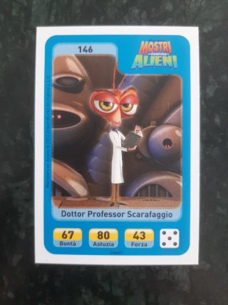 Carte Esselunga Eroi Dreamworks DrProf Scarafaggio