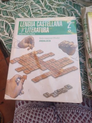 Libro de Lengua Castellana y literatura 2 de bachi