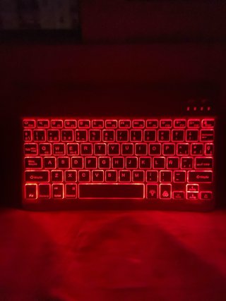 Funda y teclado iPad Pro 10.5 azul