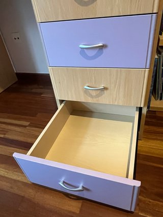 Cama nido 90x190 con escritorio