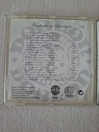 CD Canciones de Guardería Vol. 3