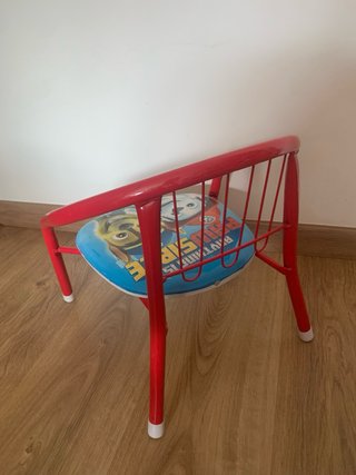 Silla infantil Paw Patrol roja