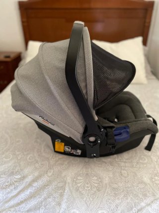 Carrito bebé 3 piezas gris