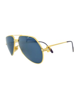 Cartier Vintage Vendome Louis Aviator Gold