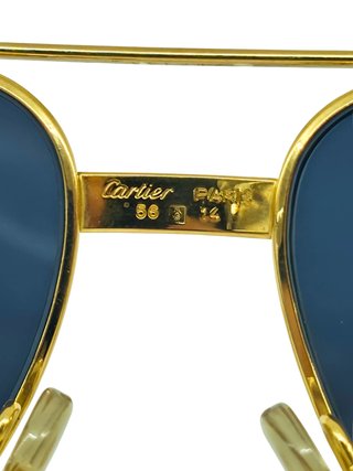 Cartier Vintage Vendome Louis Aviator Gold