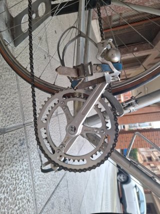 Bicicleta de carretera clásica