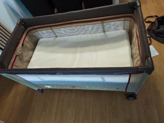 Cuna de viaje bbest + colchón