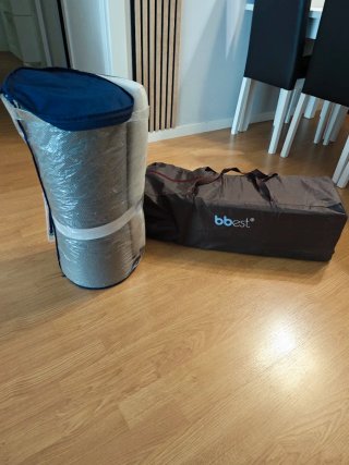 Cuna de viaje bbest + colchón