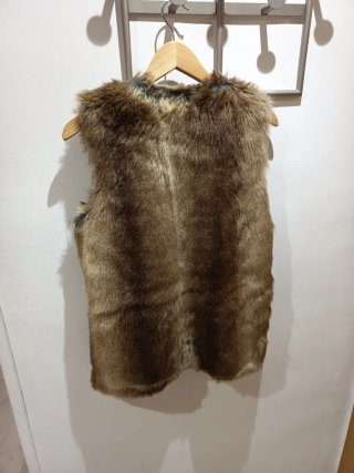 Chaleco Zara pelo sintético talla M