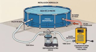 Calentador Eléctrico de Piscina - Intex Krystal