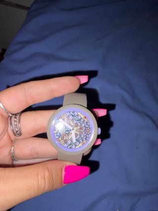 Relojes Oclock Azul y Morado