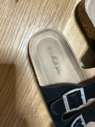 Sandalias Mods Plus Negras Talla 38