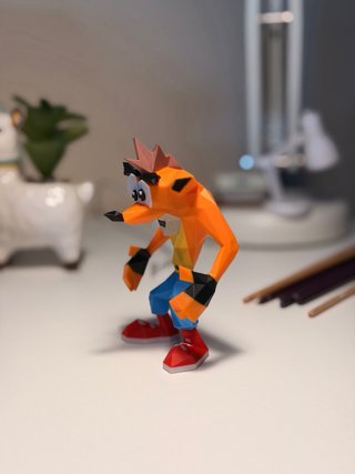 Figura Crash Bandicoot Playstation