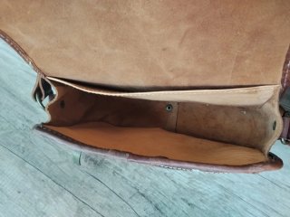Bolso de cuero mujer marrón