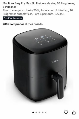 Moulinex Easy Fry Max 5L Air fryer
