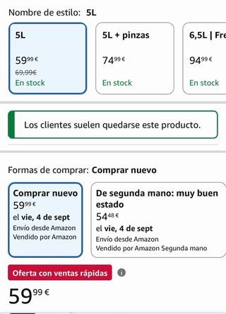 Moulinex Easy Fry Max 5L Air fryer