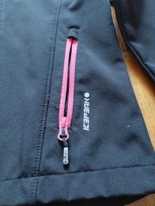 Anorak Icepeak Negro 8 años 128cm