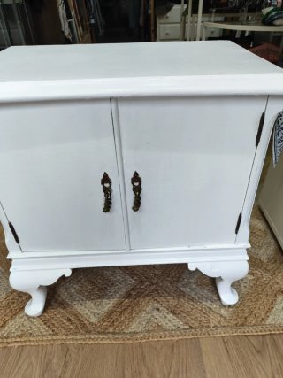 Mueble auxiliar blanco madera