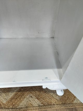 Mueble auxiliar blanco madera