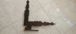 3 Bisagras Forja Antiguas