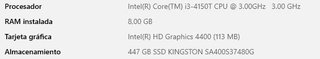 HP ProOne 400 G1 Todo en Uno