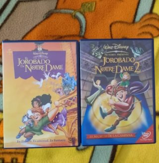 El Jorobado de Notre Dame 1 y 2 DVD