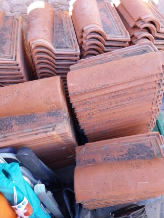 Tejas de barro mixtas
