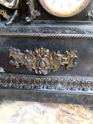 Reloj Francés Antiguo Principios Siglo XIX.
