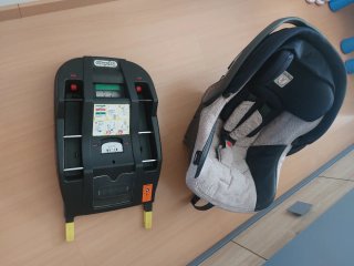 Silla coche grupo 0 + base Isofix