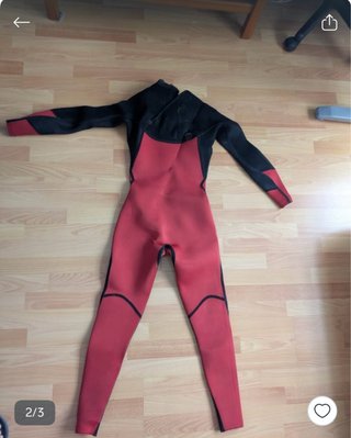 Traje Neopreno Olaian 4/3 Talla L Corinto