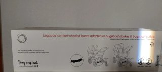 Patinete Bugaboo con asiento y adaptador