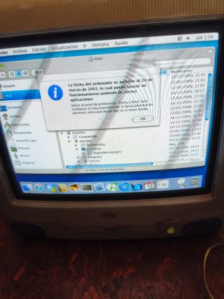 Apple iMac G3 Azul + Teclado