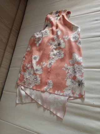 Canotta donna elegante floreale