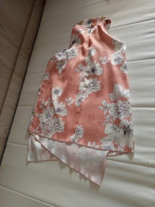 Canotta donna elegante floreale