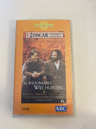 El Indomable Will Hunting VHS