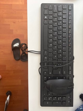 Set Teclado y Ratón Lenovo Negro