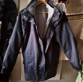 Parka impermeable con forro