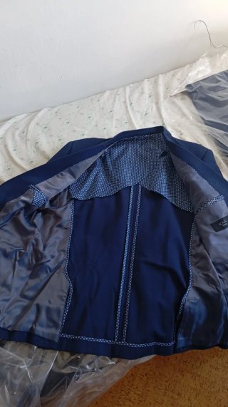 Traje kartes Azul para Boda