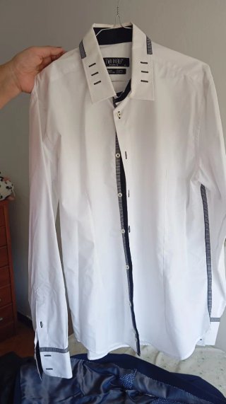Traje kartes Azul para Boda