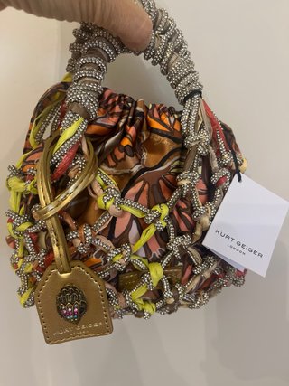 Bolso Kurt Geiger Multicolor y Dorado