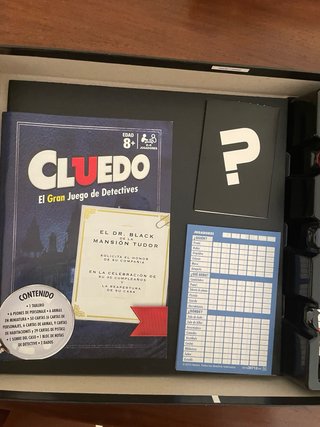Juego de mesa Cluedo El Gran Juego de Detectives