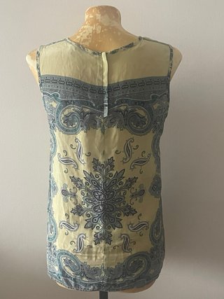 Blusa seda Massimo Dutti Talla 40