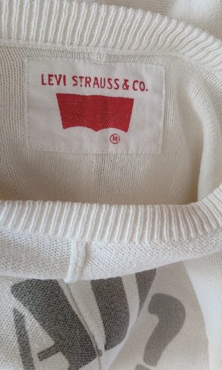 Felpa uomo Levi's Strauss, tg M, Y2K vintage