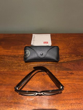 Ray-Ban Mega Wayfarer Polarizadas Negro