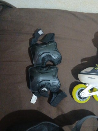 Patines en línea Oxelo + Protecciones + bolsa