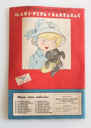 Cuento MARI PEPA años 50