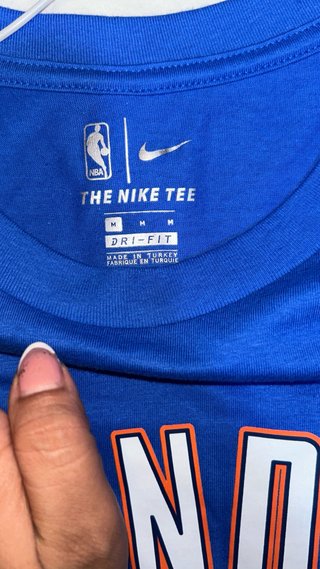 Camiseta Nike Thunder 2 Hombre Azul