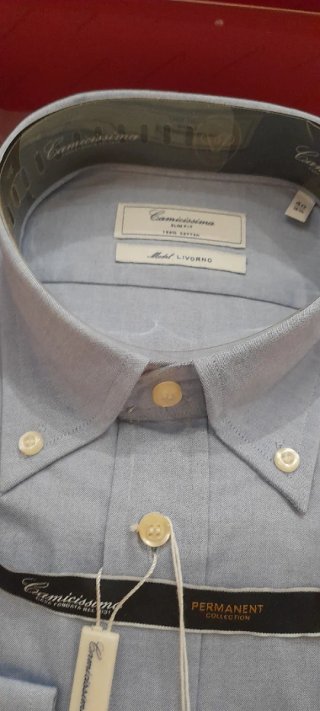 Camicia uomo Camicissima manica lunga TG 40 slim