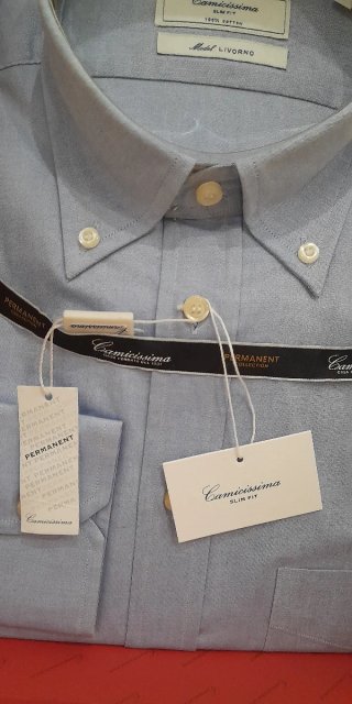 Camicia uomo Camicissima manica lunga TG 40 slim